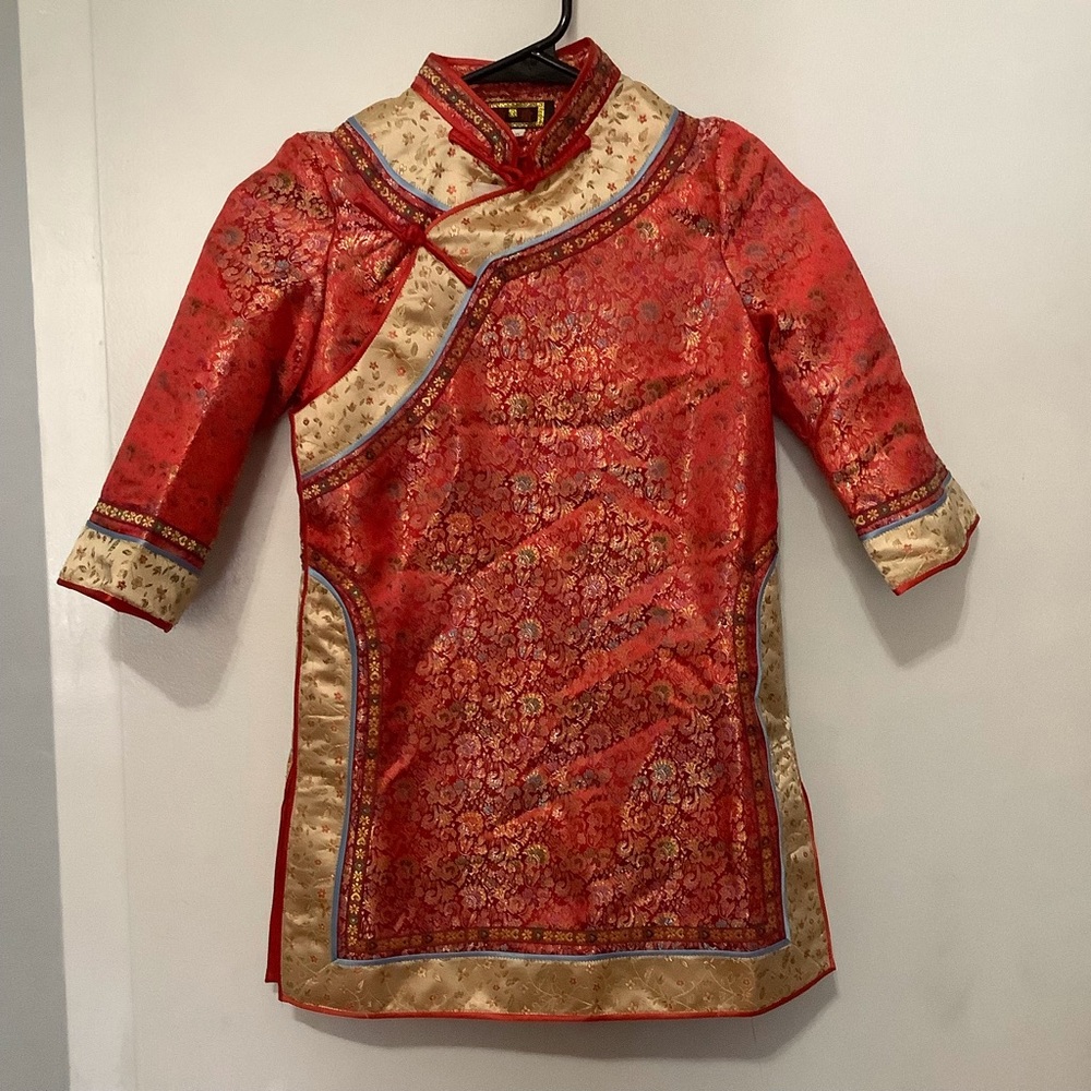 Children Chinese Dress Gown